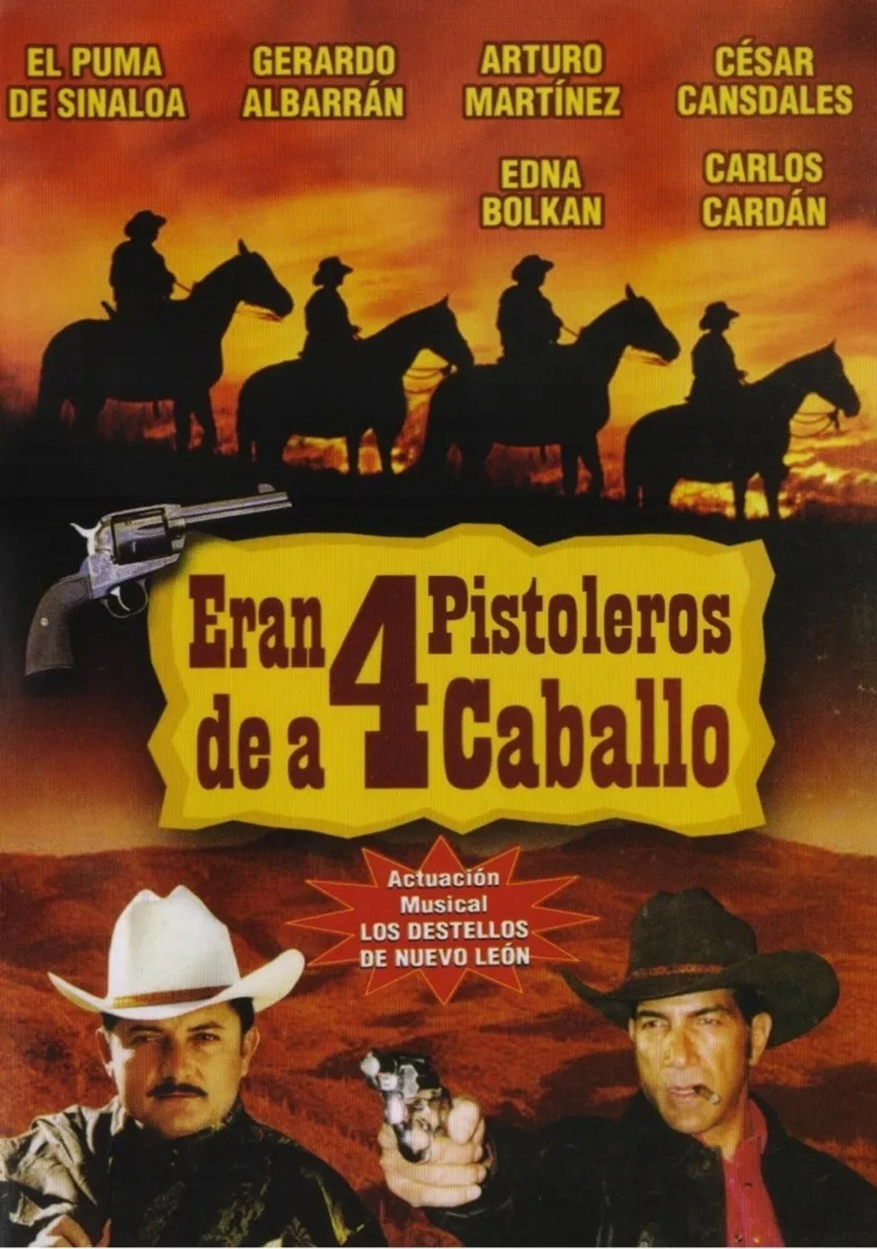 Eran 4 de caballo