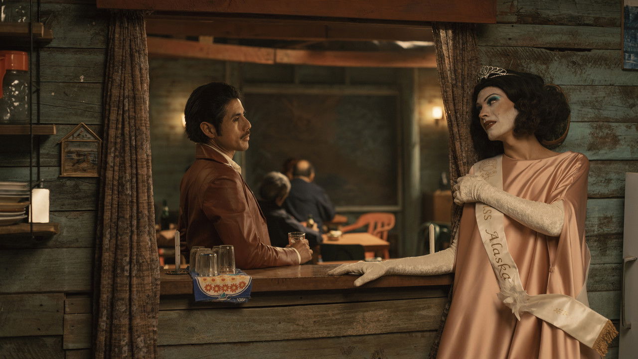 Der geheimnisvolle Blick des Flamingos