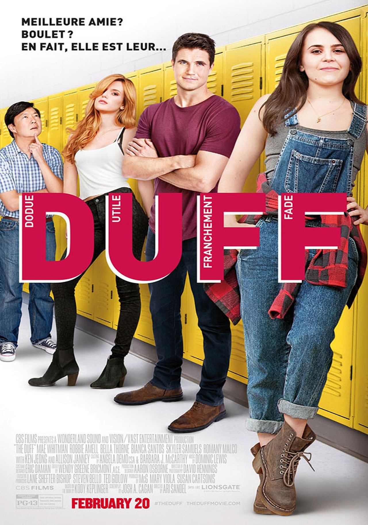DUFF : Le faire-valoir poster
