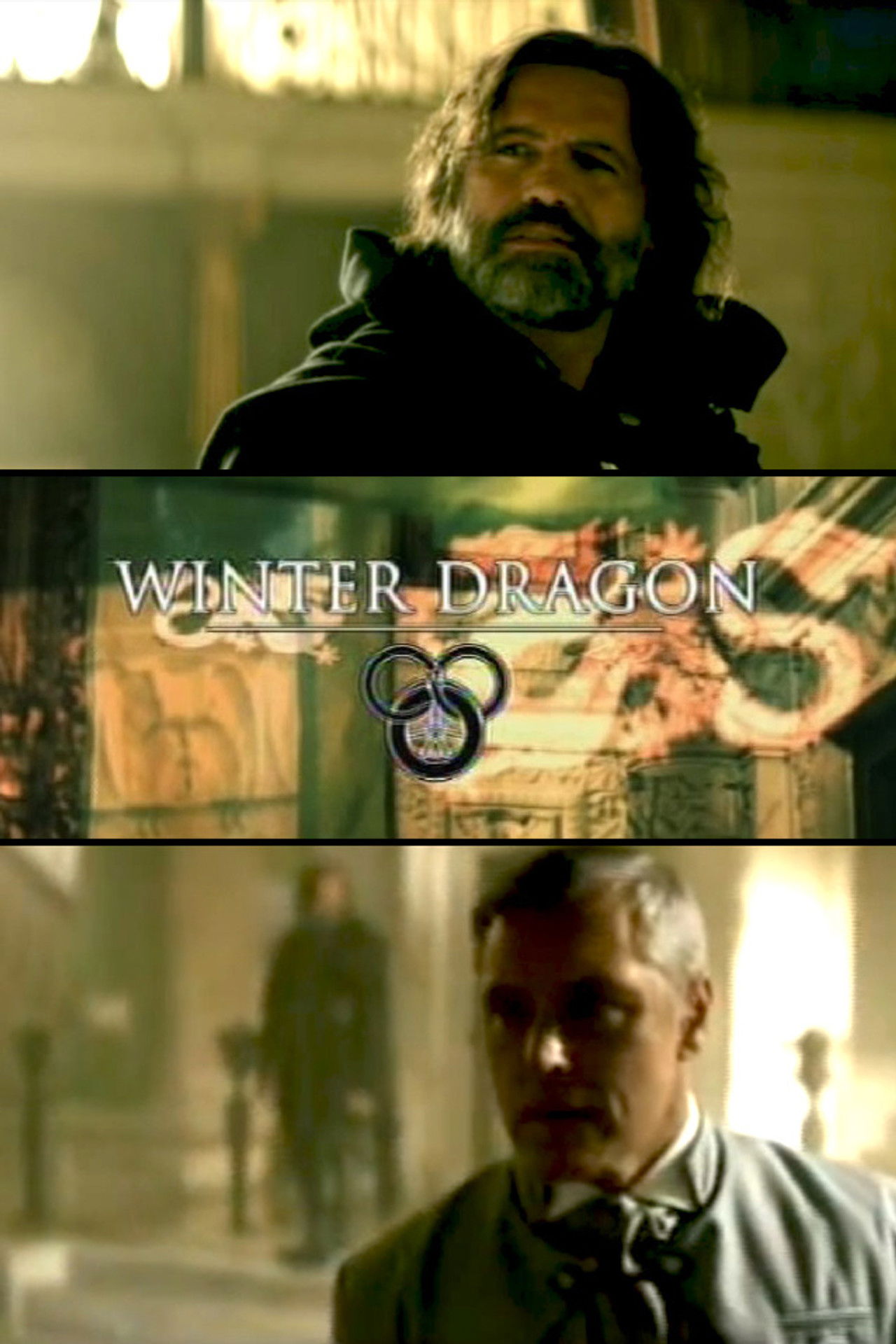 Winter Dragon Backdrop