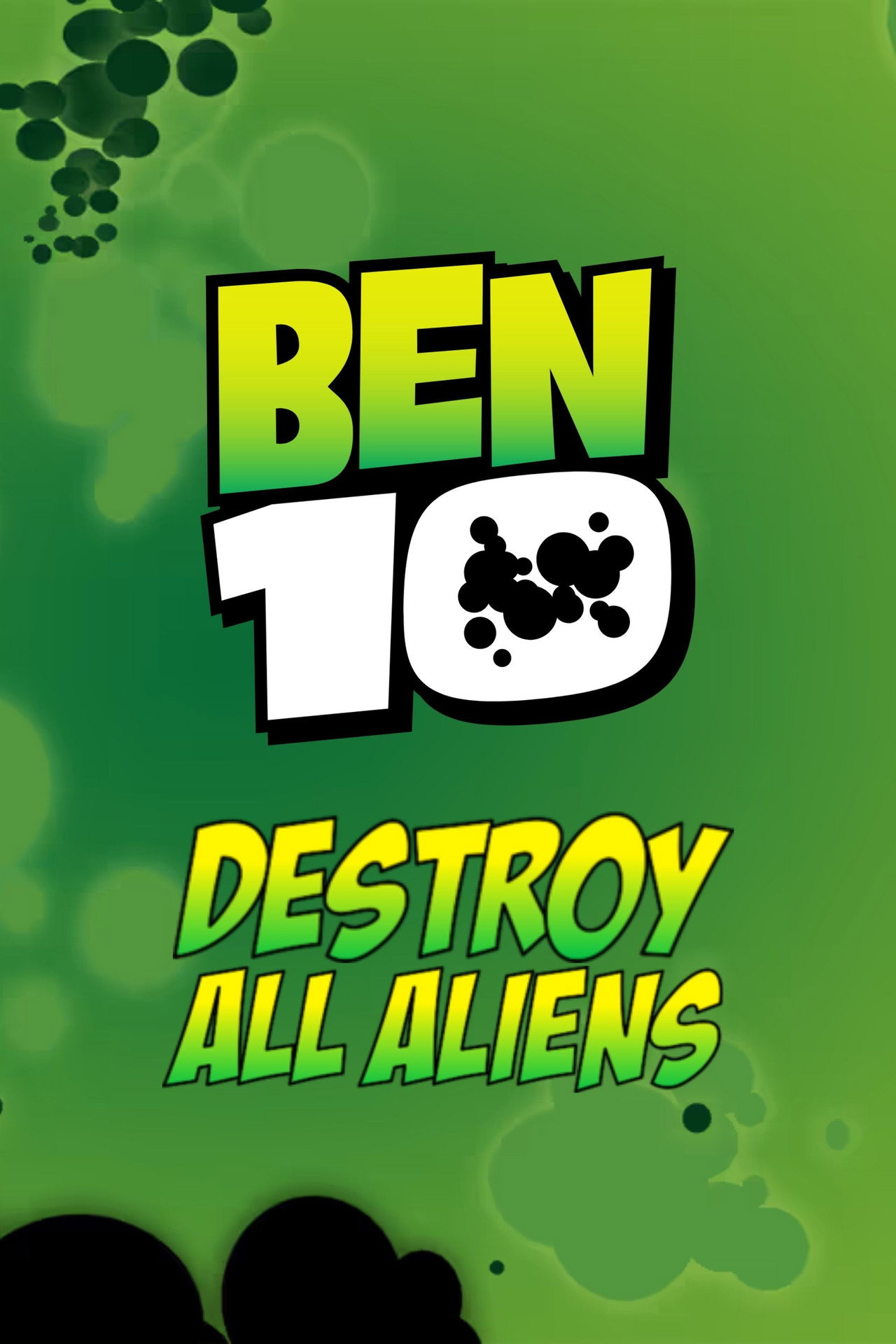 Destroy All Aliens Backdrop