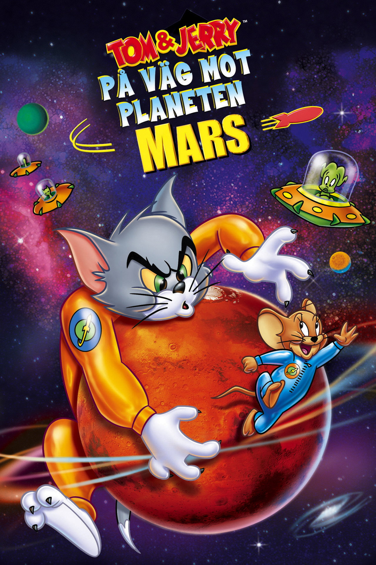 Tom & Jerry på väg mot planeten Mars filmaffisch