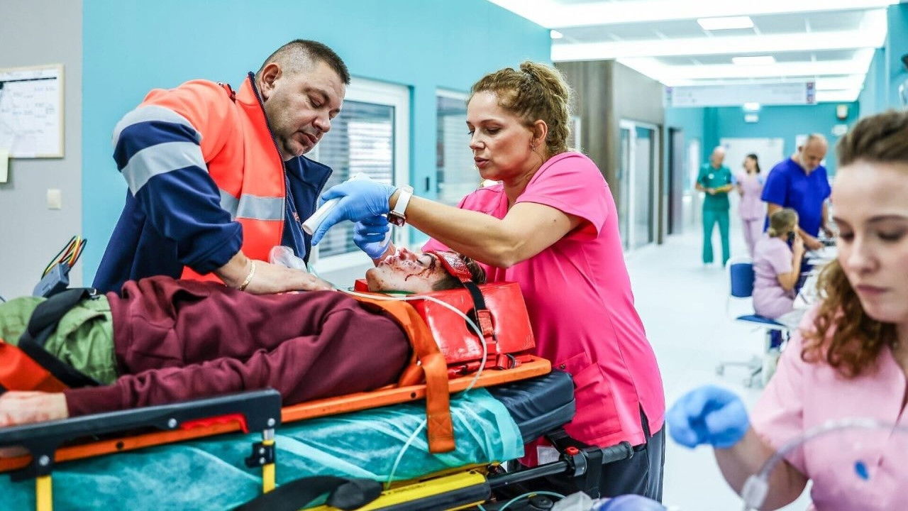 Szpital św. Anny backdrop