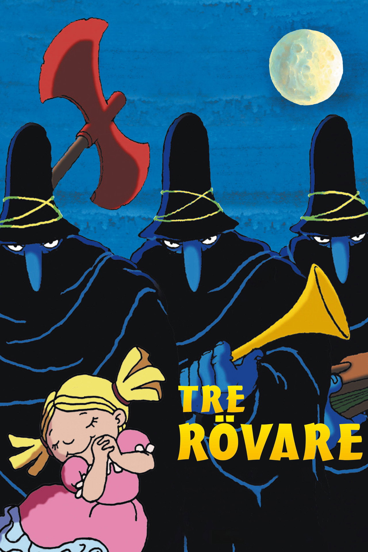 Tre rövare filmaffisch