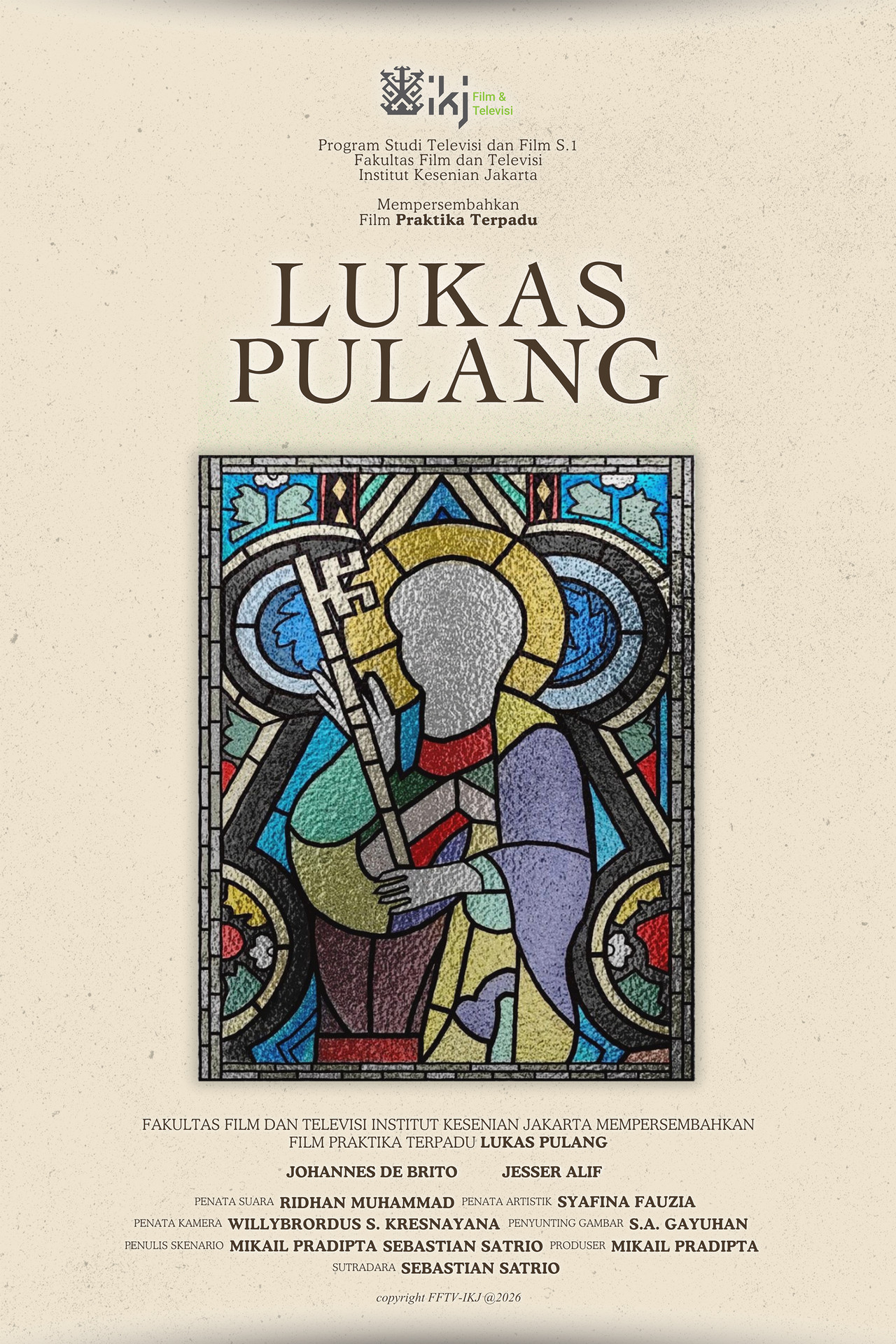 LUKAS PULANG Backdrop