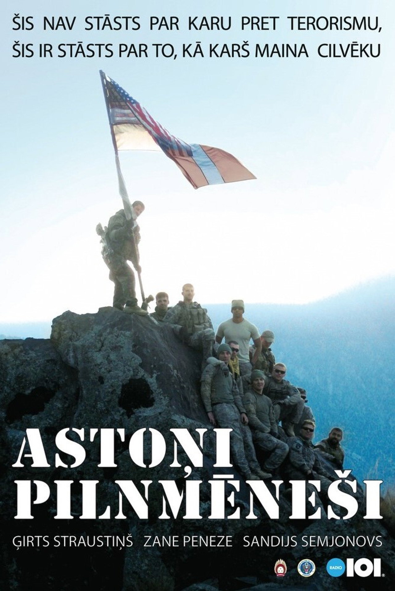 Astoņi pilnmēneši filmaffisch