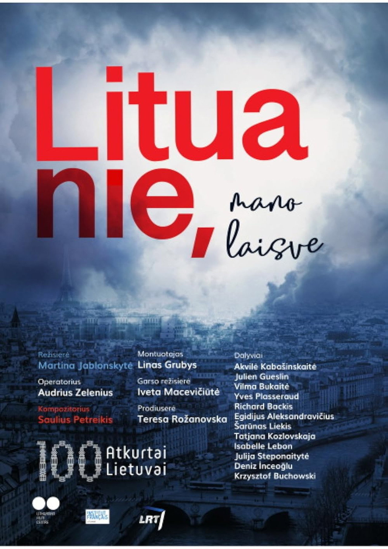 Lituanie, mano laisve filmaffisch