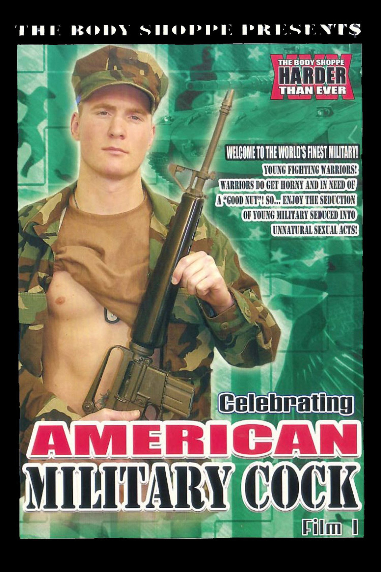 Celebrating American Military Cock: Film 1 Backdrop