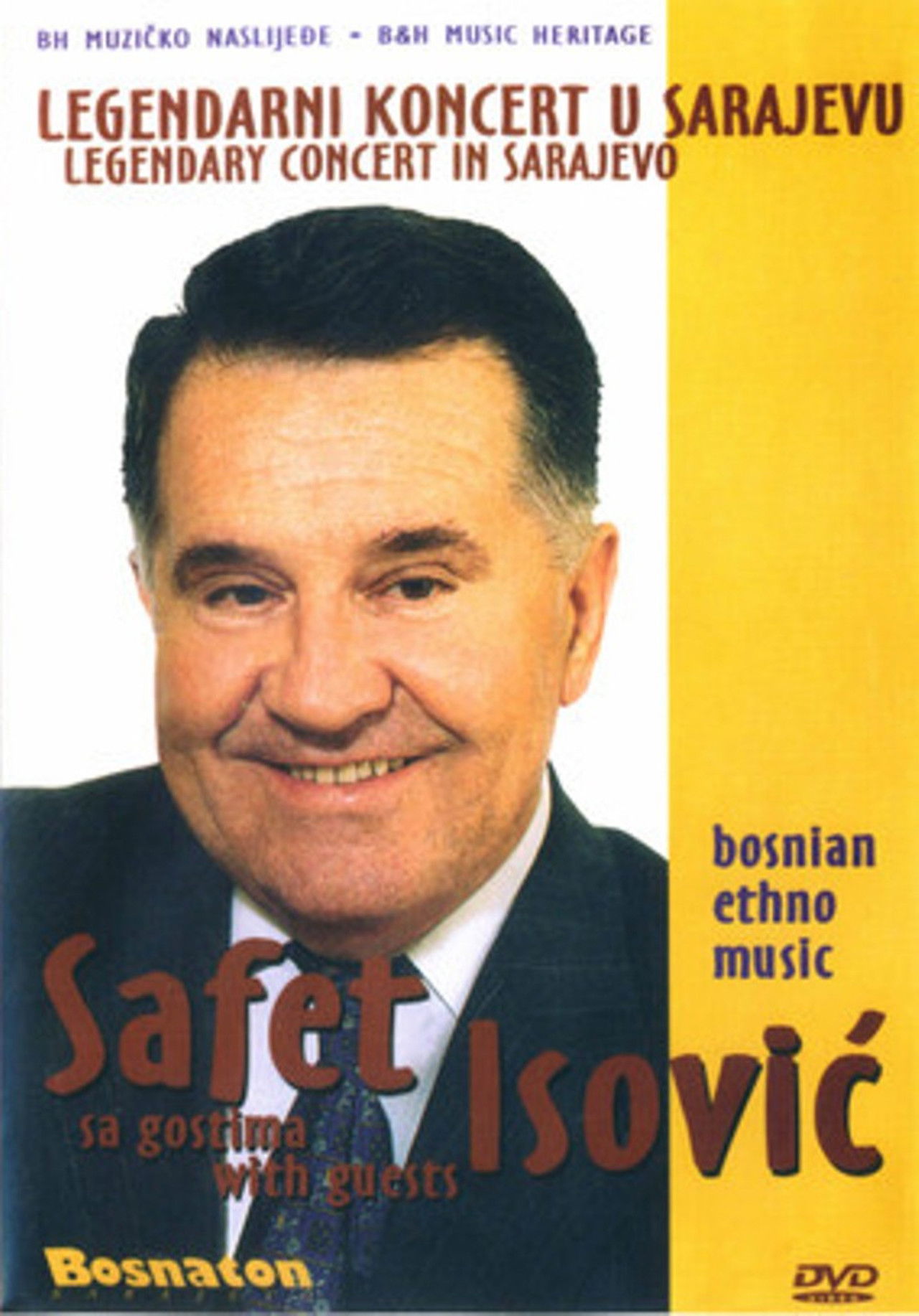 Safet Isović - Legendary Concert in Sarajevo with Guests Backdrop