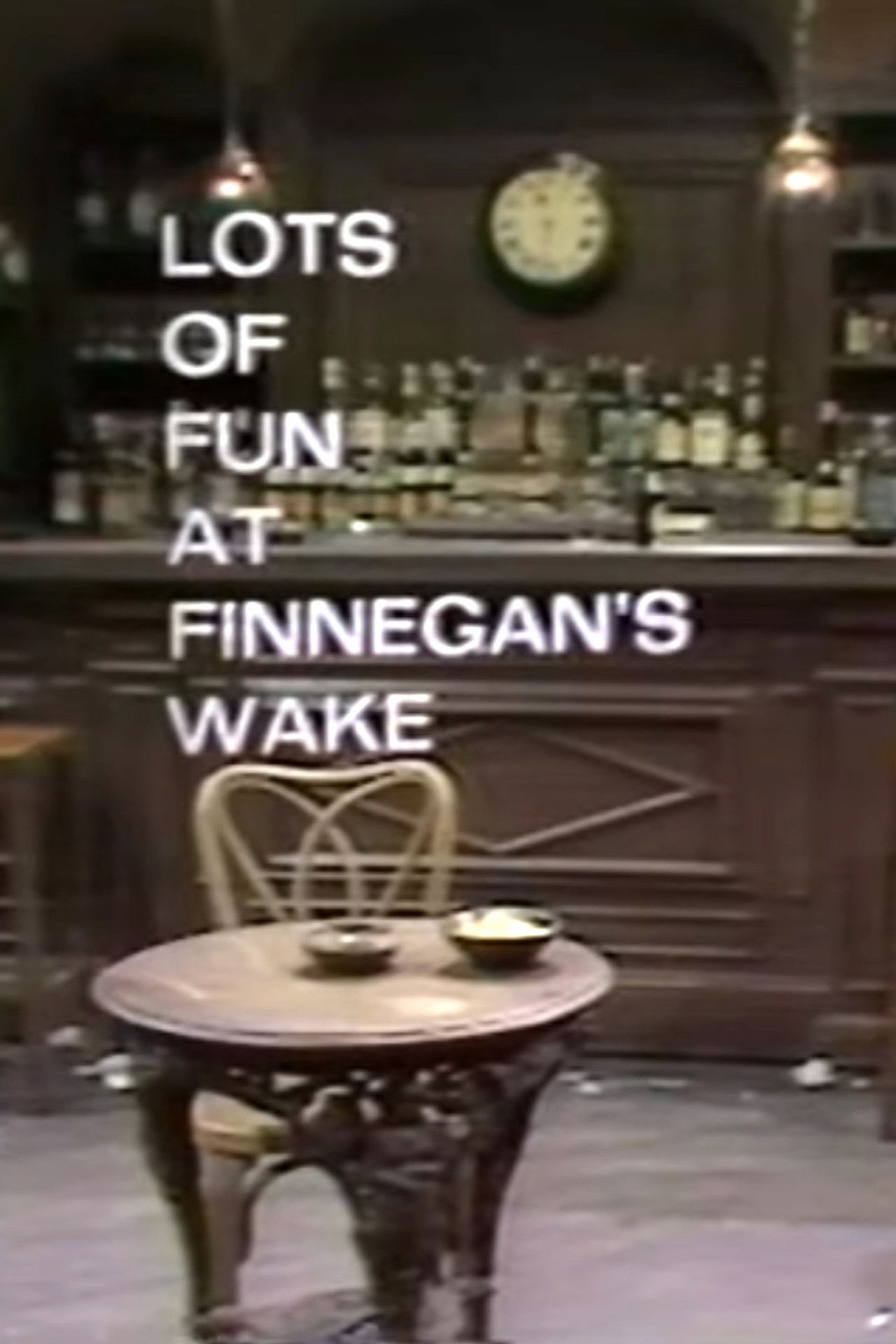 Lots of Fun at Finnegans Wake, with Anthony Burgess Backdrop