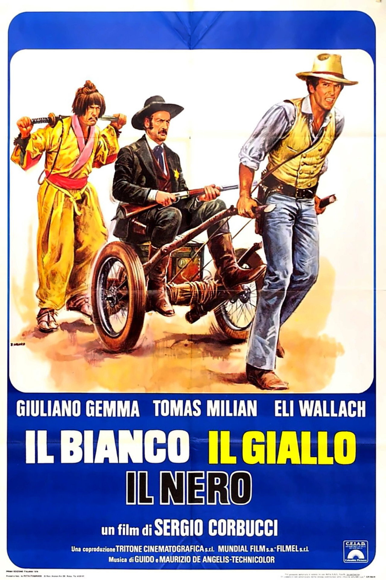 Il bianco, il giallo, il nero filmaffisch