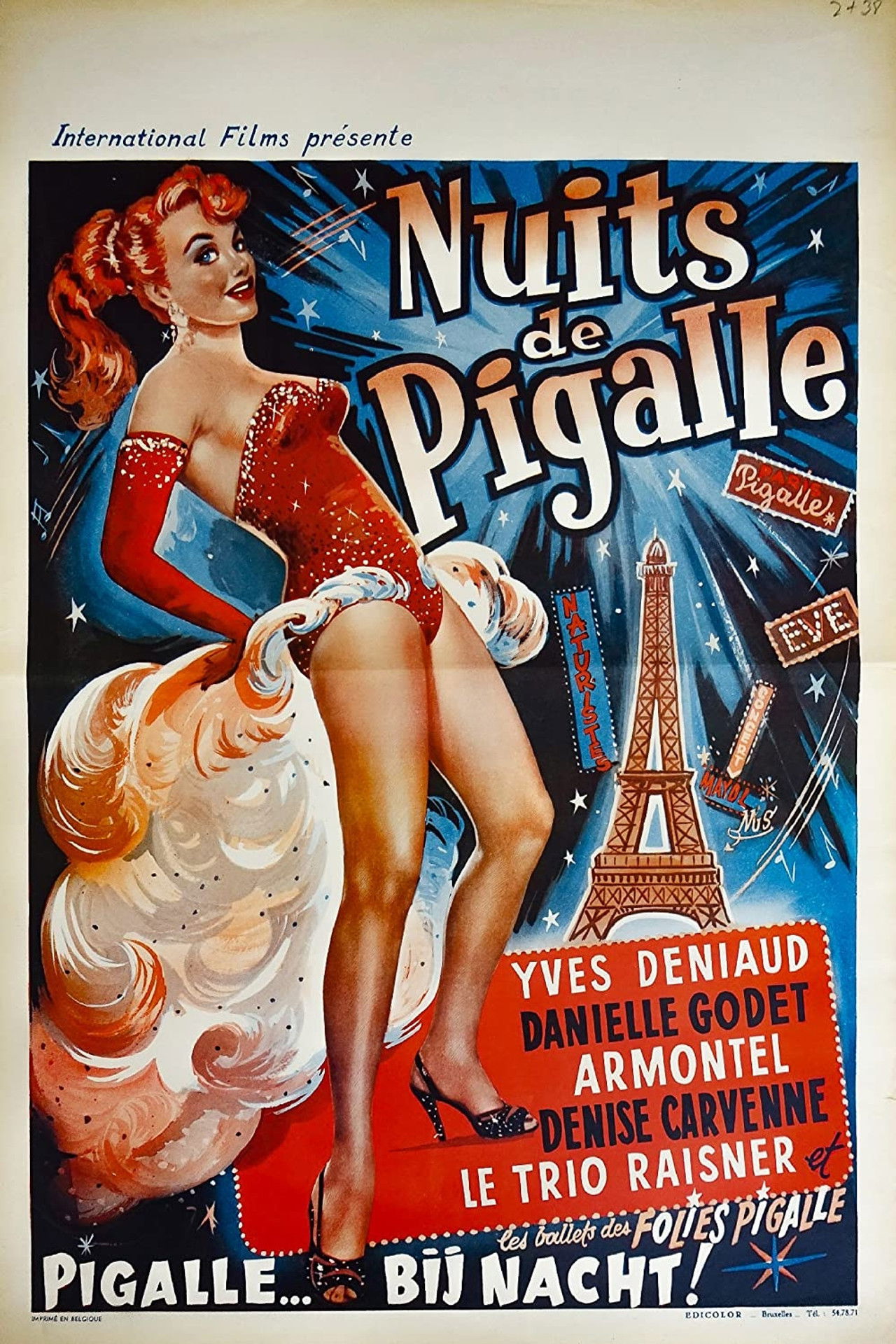 Nuits de Pigalle Backdrop