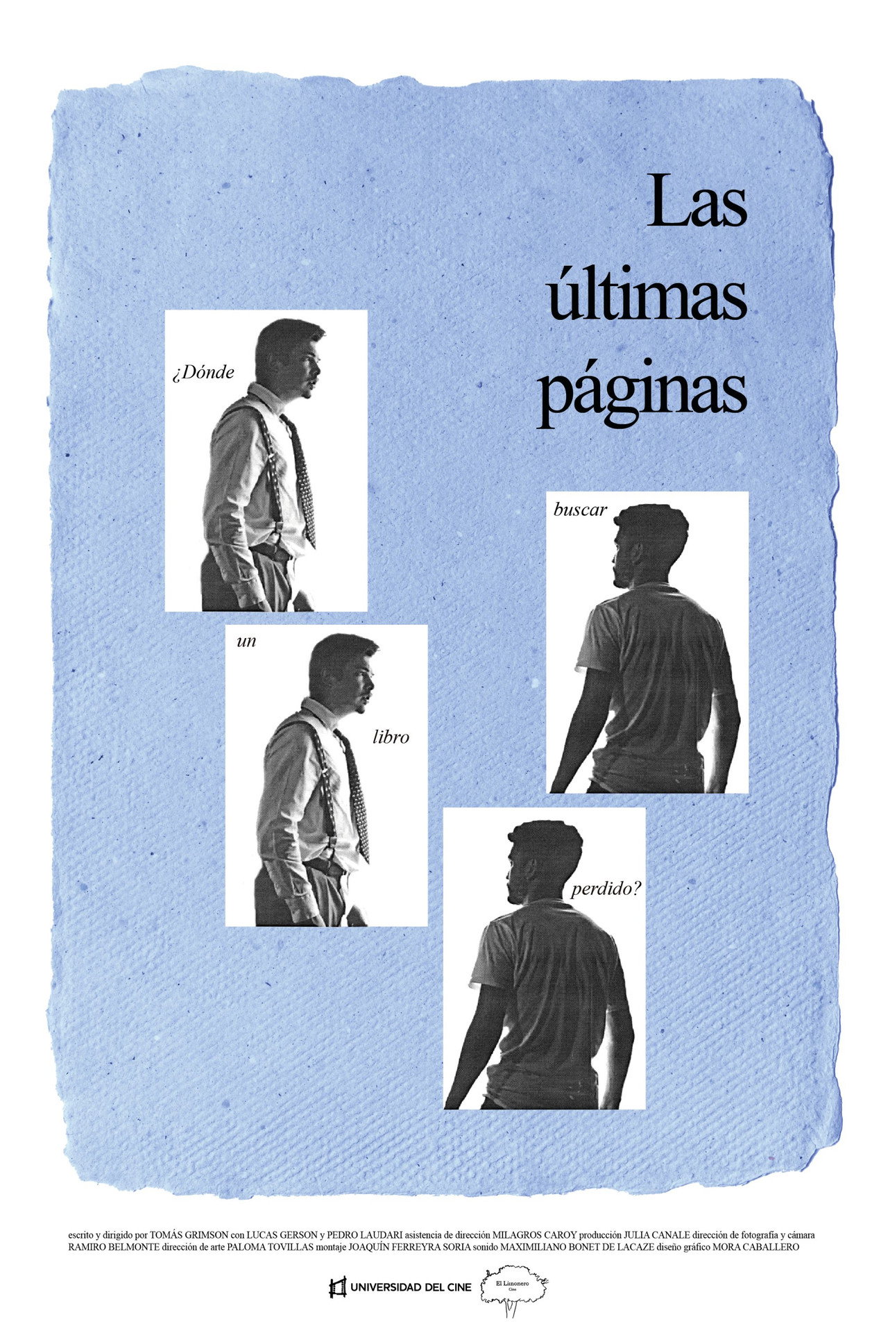 Las últimas páginas filmaffisch