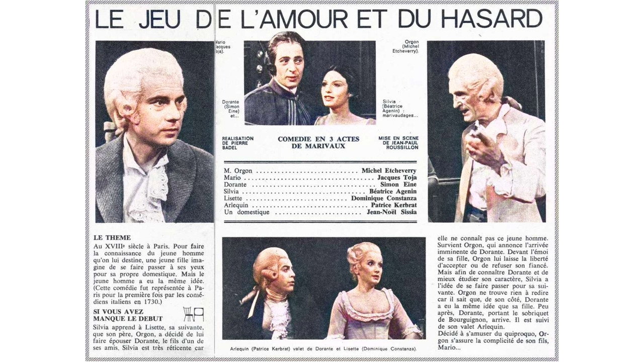 Le Jeu de l’Amour et du Hasard