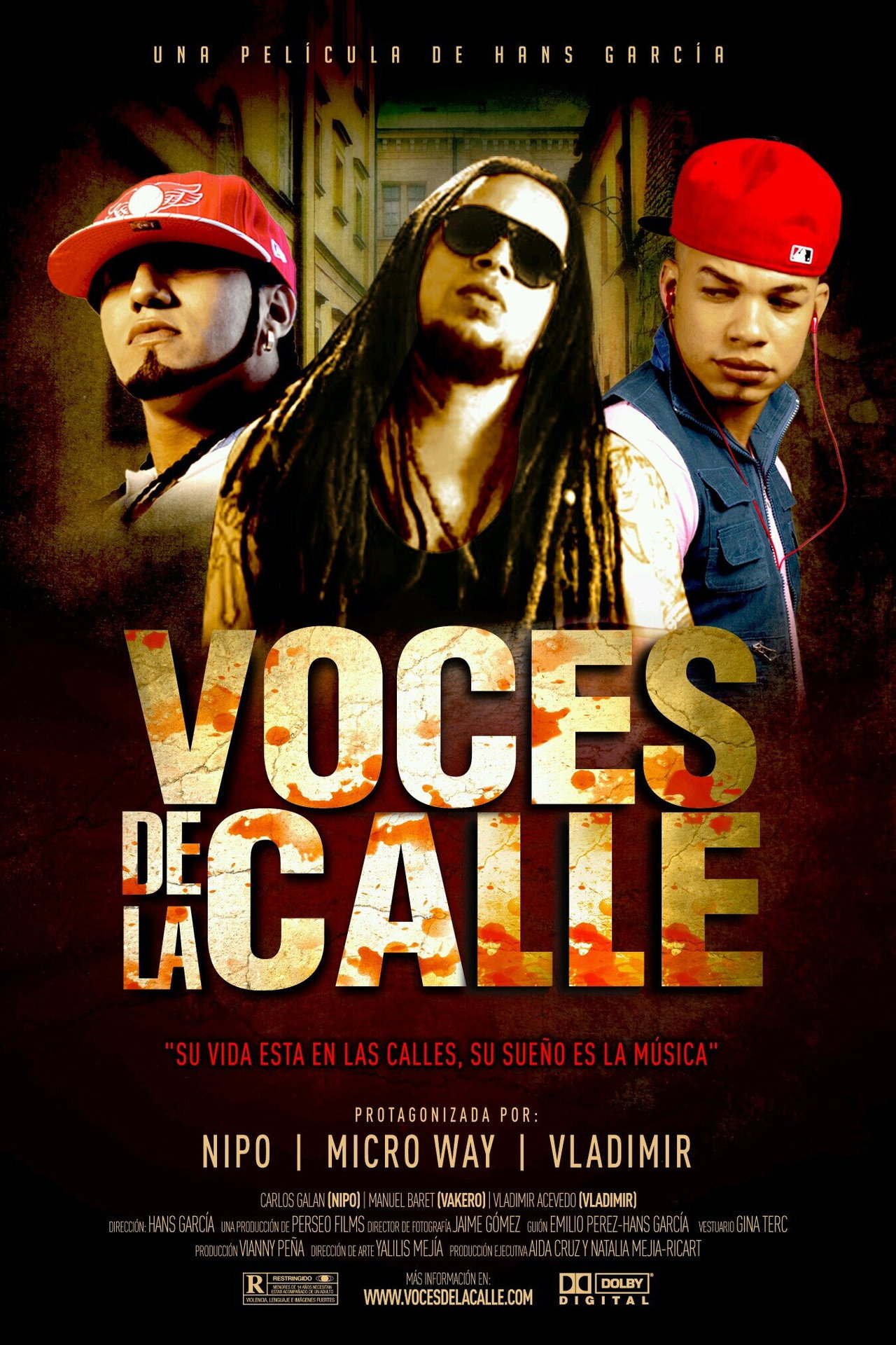 Voces de la Calle filmaffisch