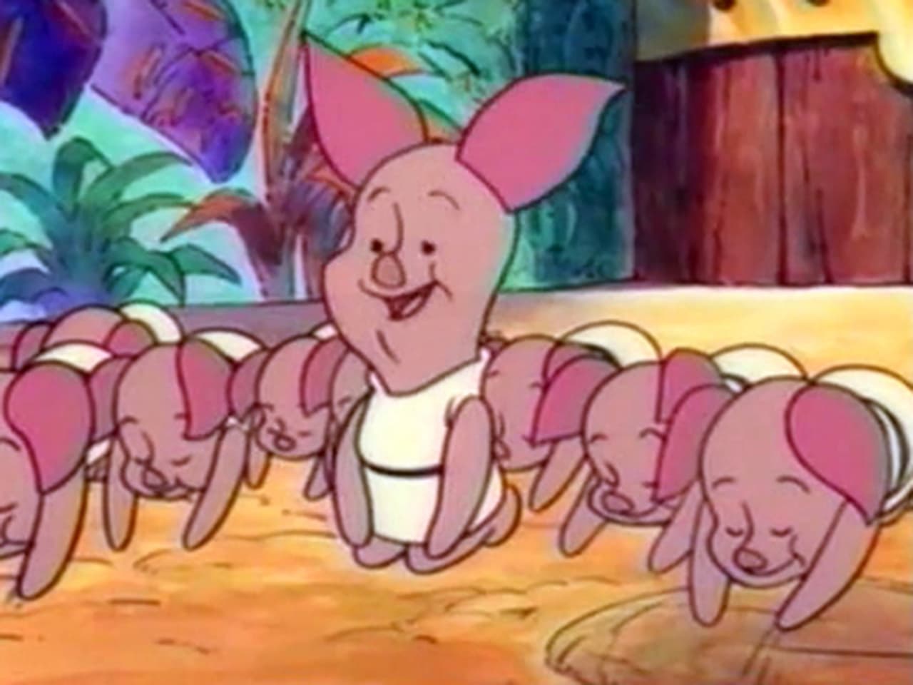 The New Adventures of Winnie the Pooh - Season 1 Episode 7 : The Piglet Who Would Be King