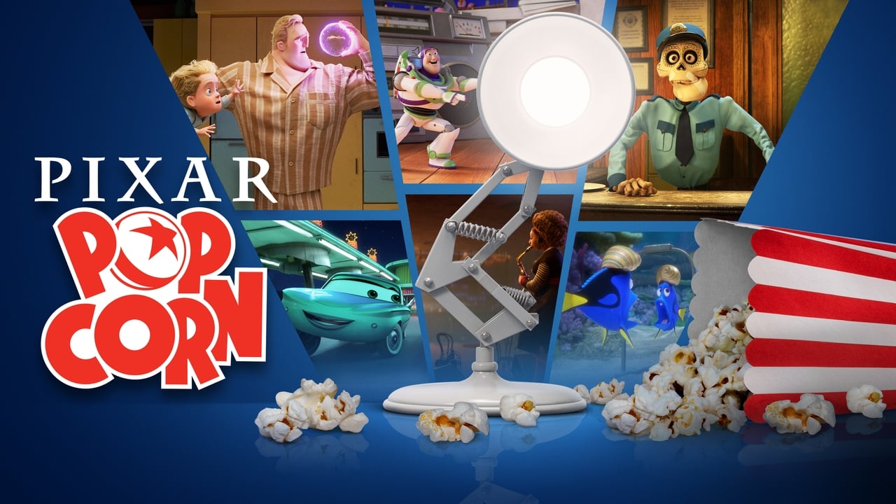 Pixar Popcorn background