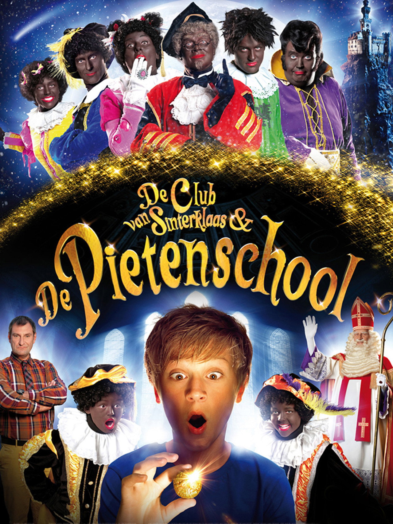 De Club van Sinterklaas & De Pietenschool filmaffisch