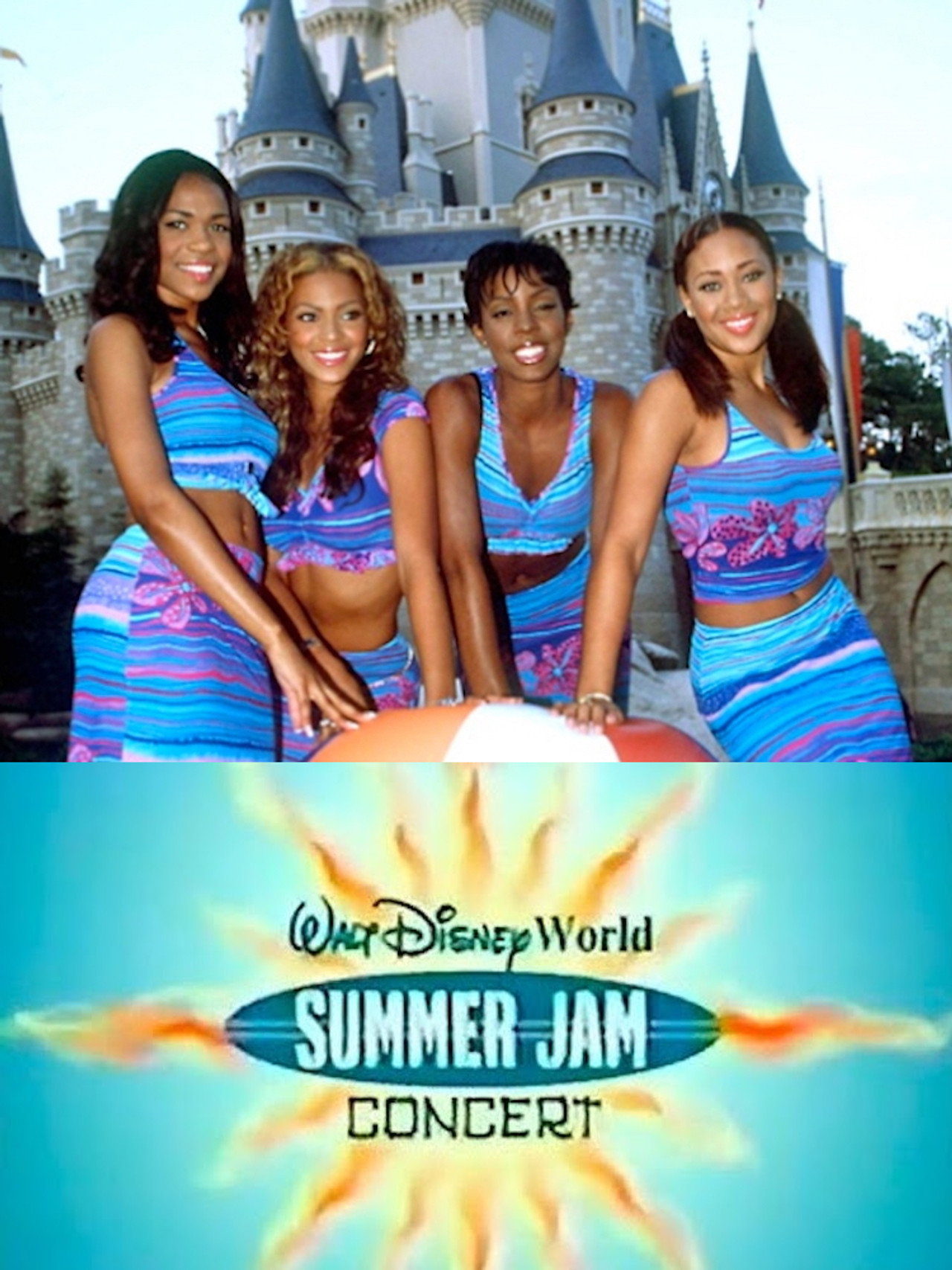 Walt Disney World Summer Jam Concert 2000 Backdrop