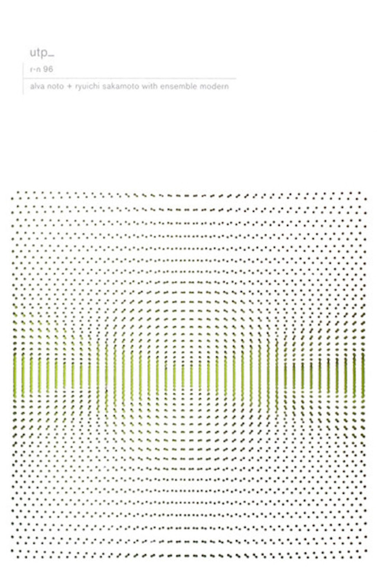 Alva Noto + Ryuichi Sakamoto with Ensemble Modern: utp_ Backdrop