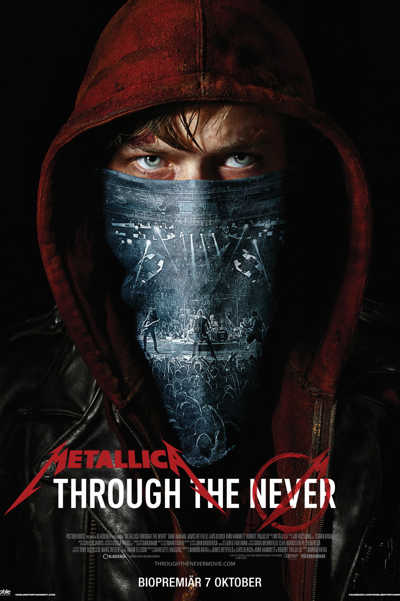 Metallica: Through the Never filmaffisch