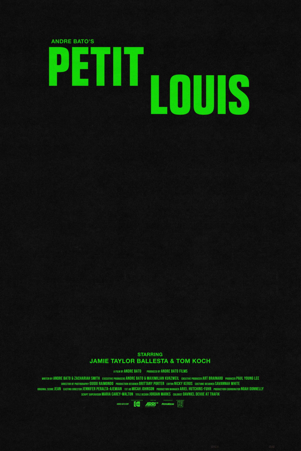 Petit Louis filmaffisch