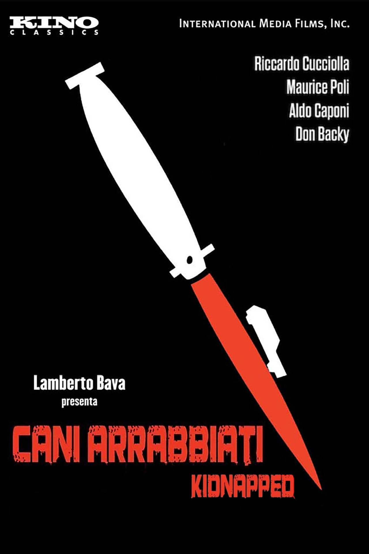 Cani arrabbiati filmaffisch