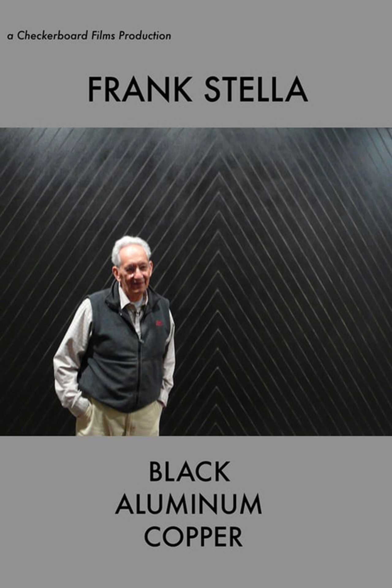 Frank Stella: Black Aluminum Copper filmaffisch