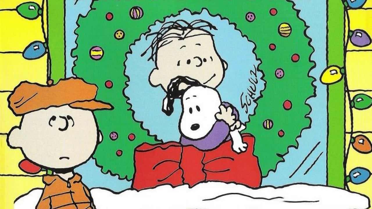 I Want a Dog for Christmas, Charlie Brown background