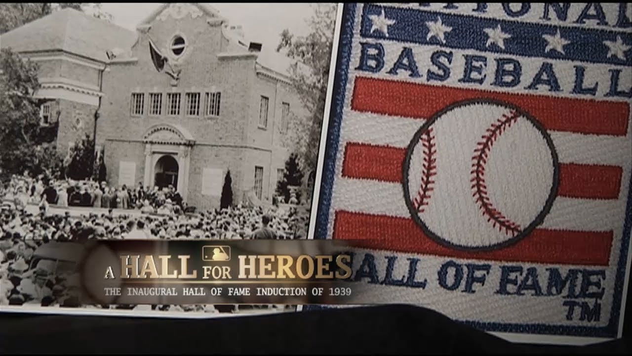 A Hall for Heroes: The Inaugural Hall of Fame Induction of 1939 Backdrop