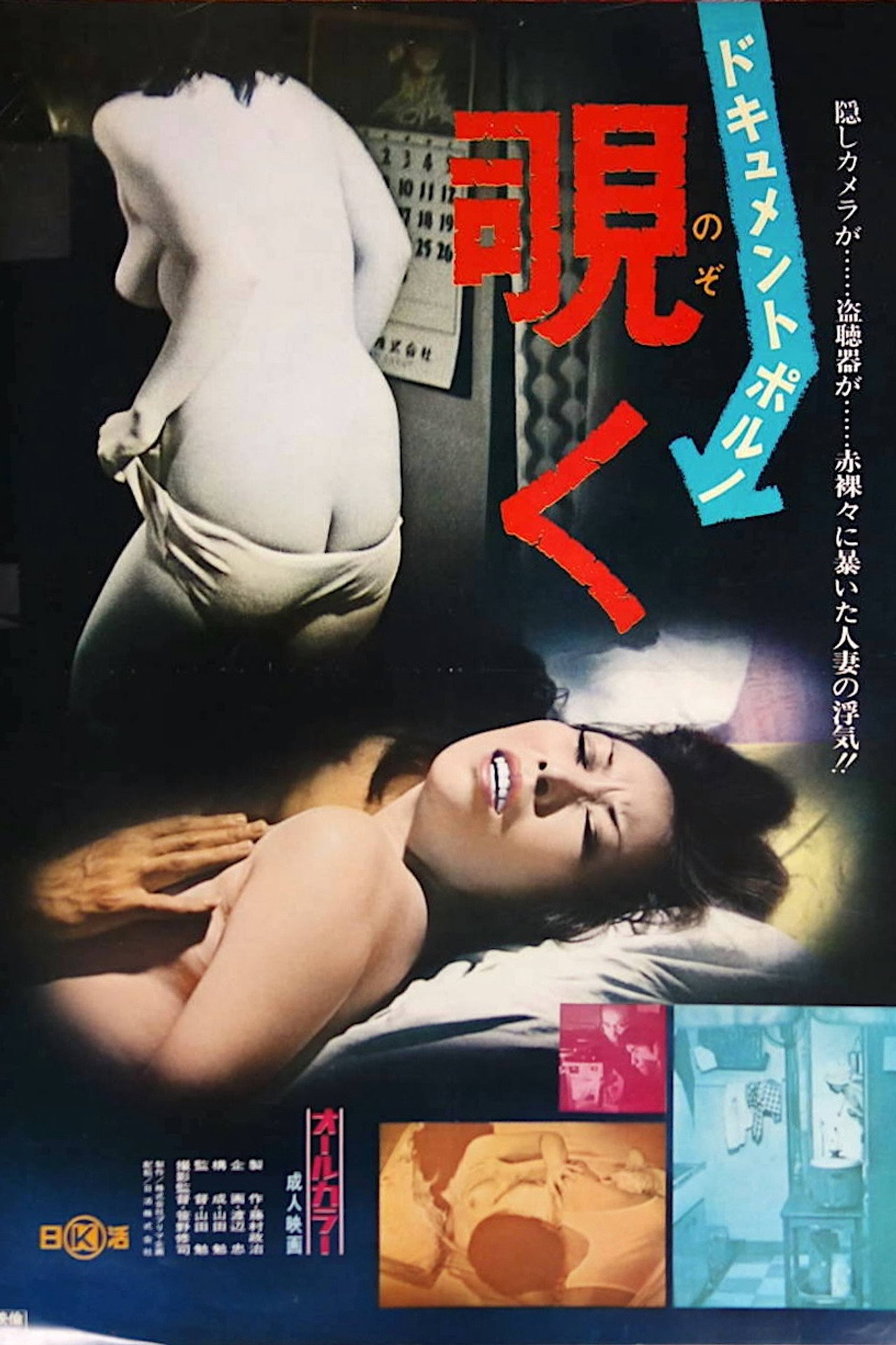 ドキュメントポルノ　覗く filmaffisch
