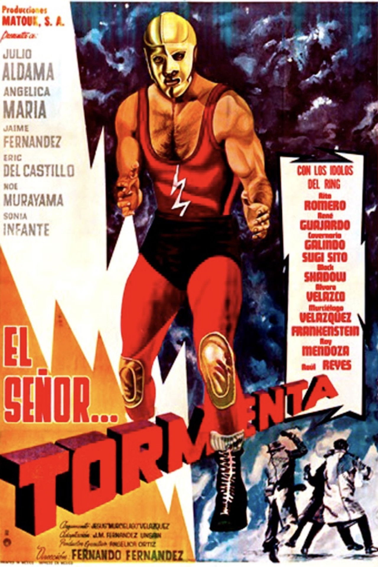 El señor Tormenta Backdrop