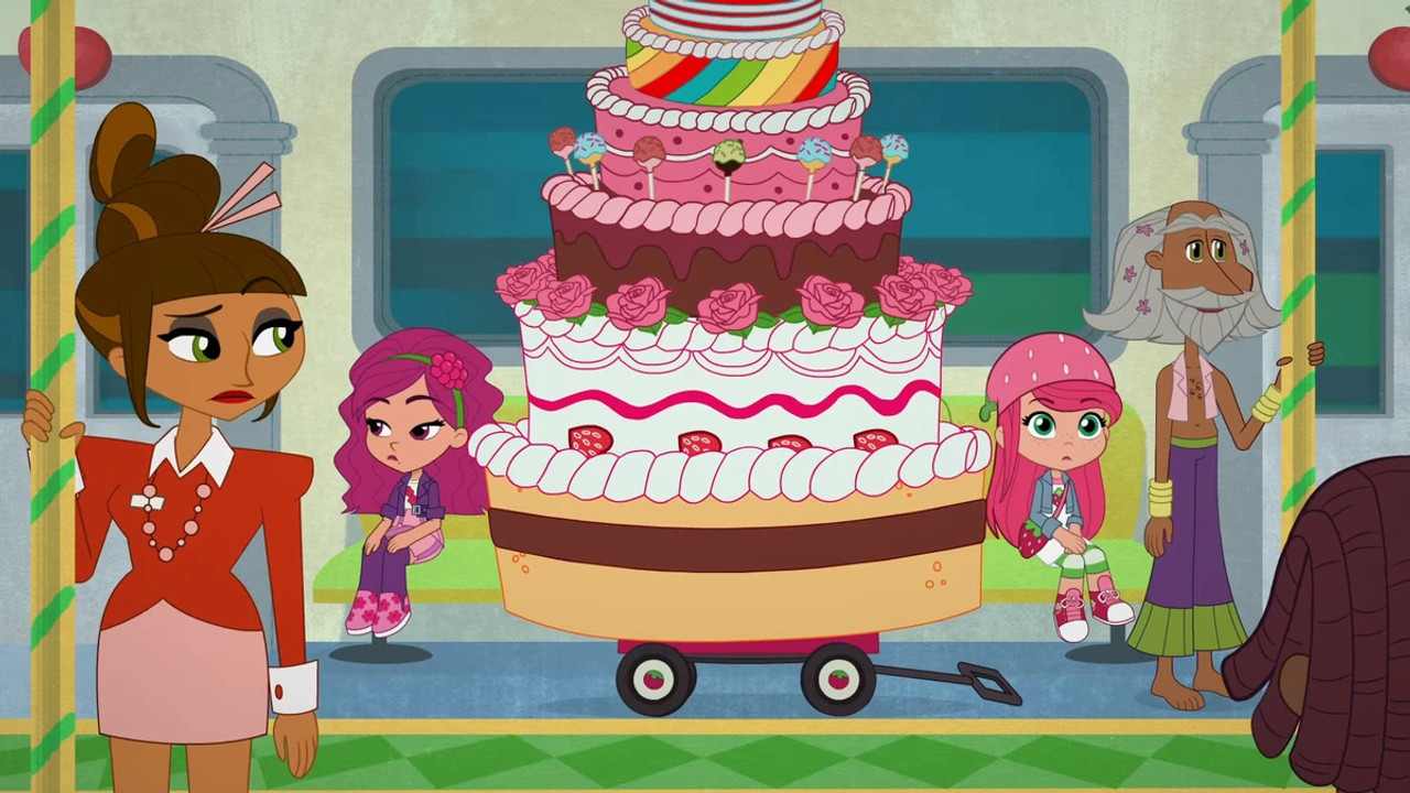 Strawberry and the Gigantic Cake