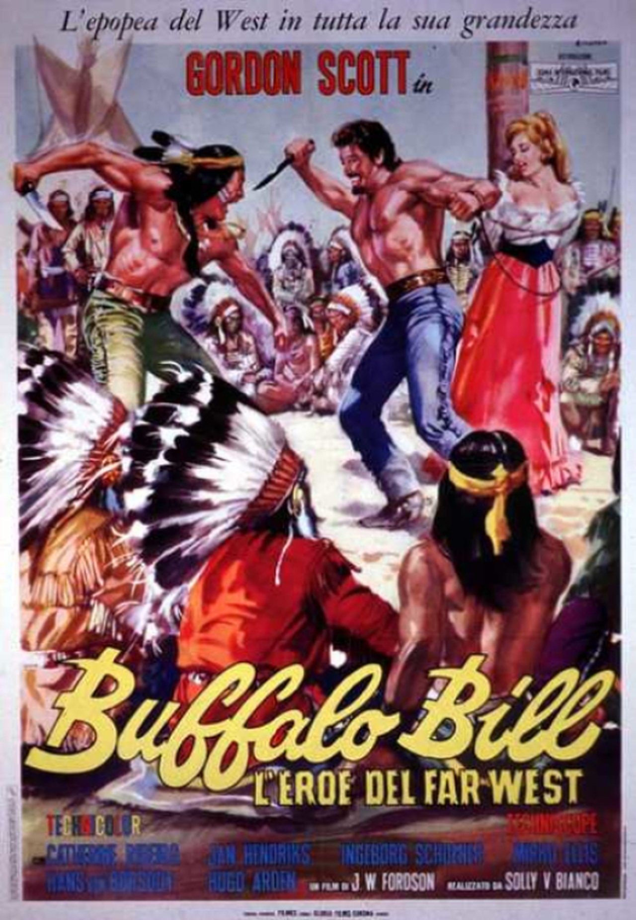 مشاهدة فيلم Buffalo Bill, Hero of the Far West مترجم بدون اعلانات - بوستر