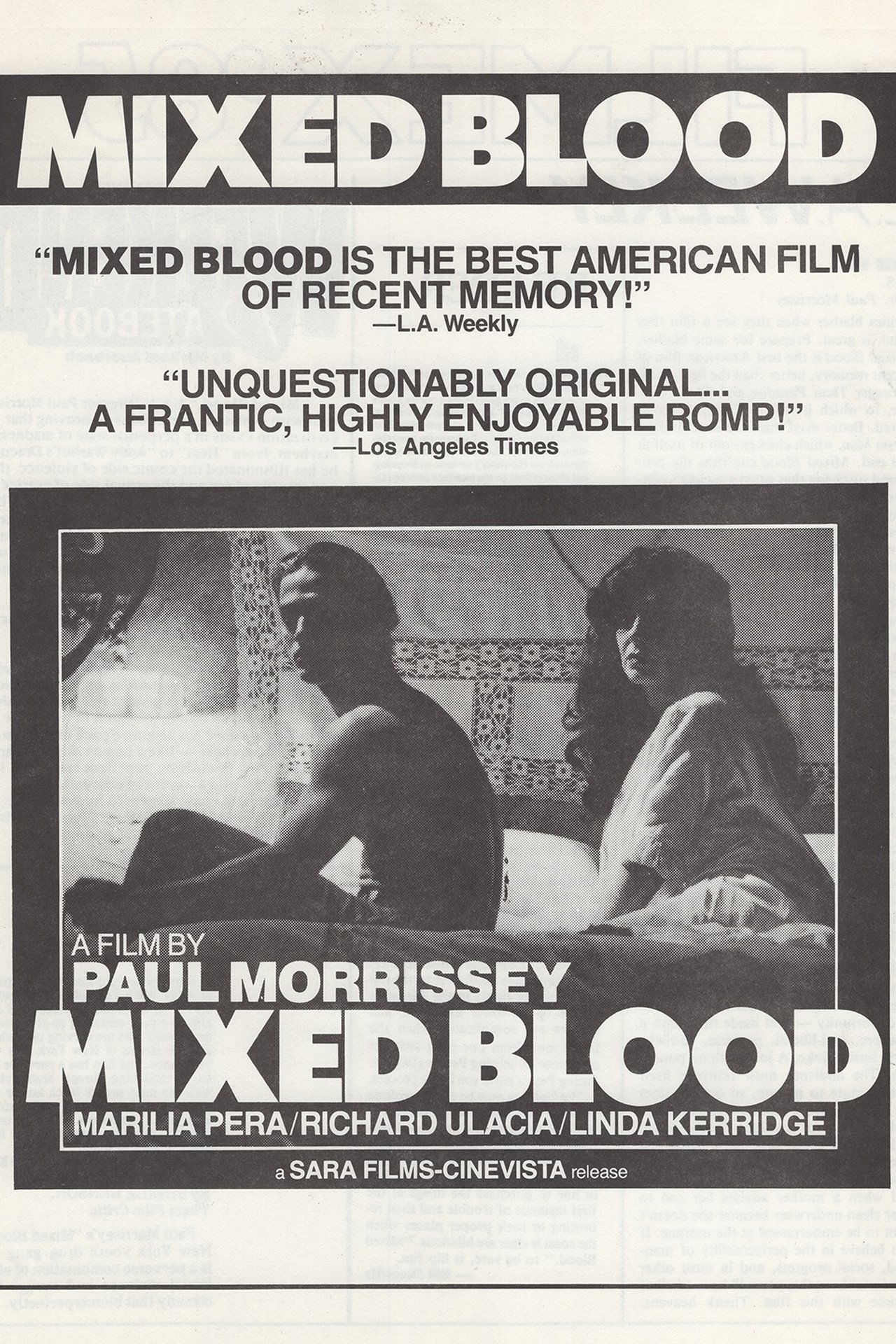 مشاهدة فيلم Mixed Blood مترجم بدون اعلانات - بوستر