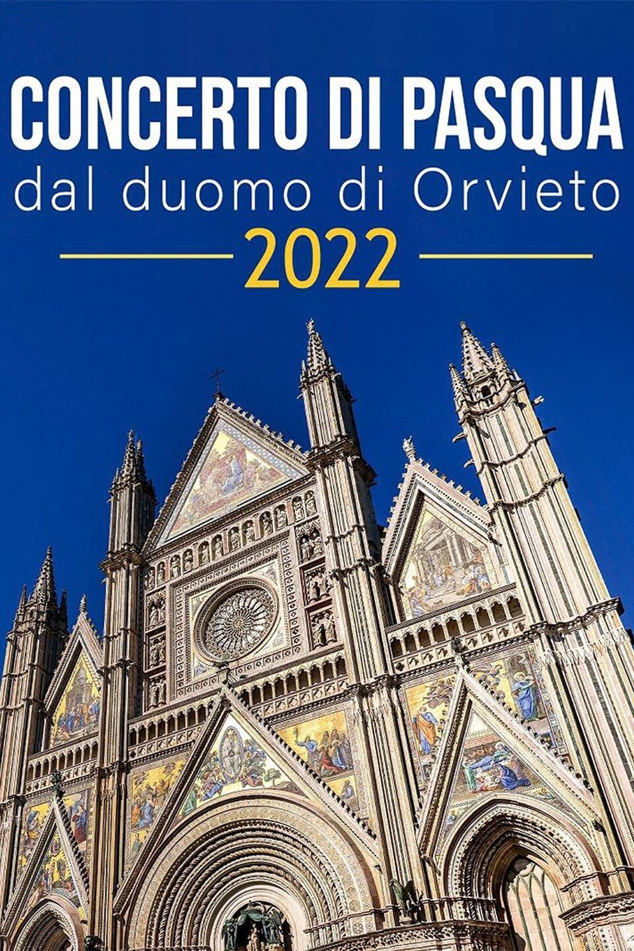 Concerto di Pasqua dal Duomo di Orvieto 2022 Backdrop