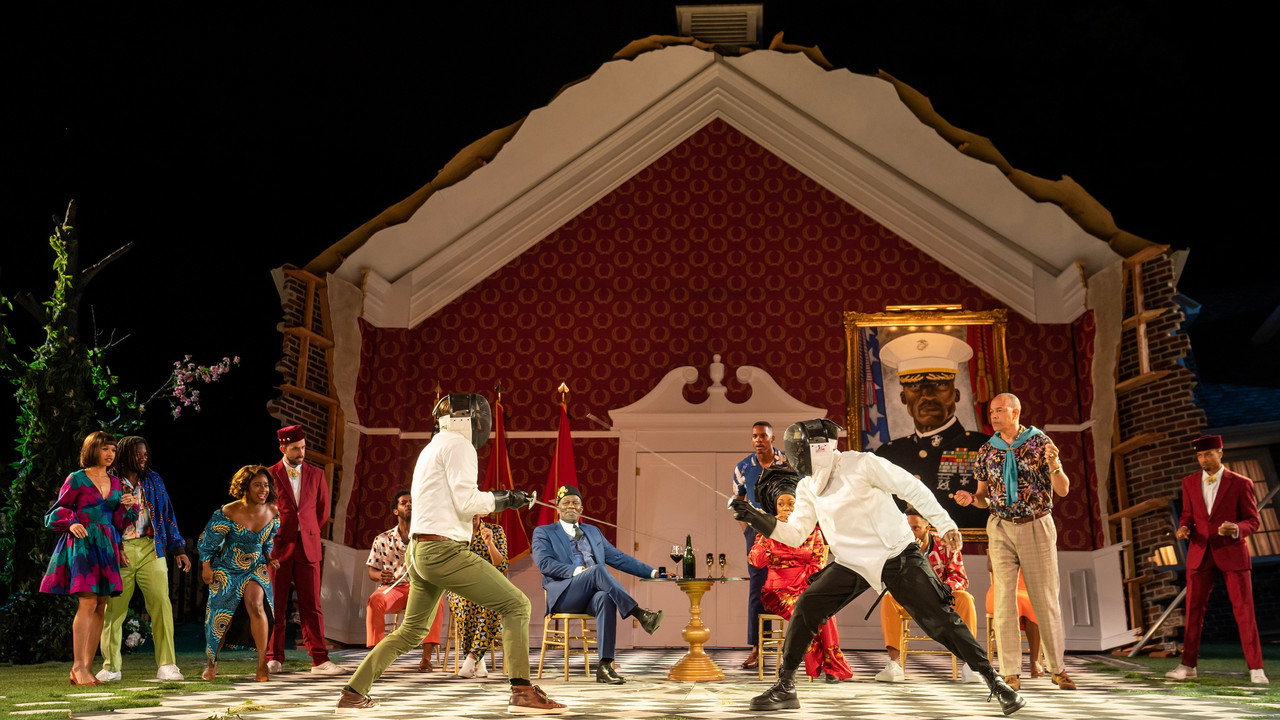 Great Performances - Hamlet backdrop