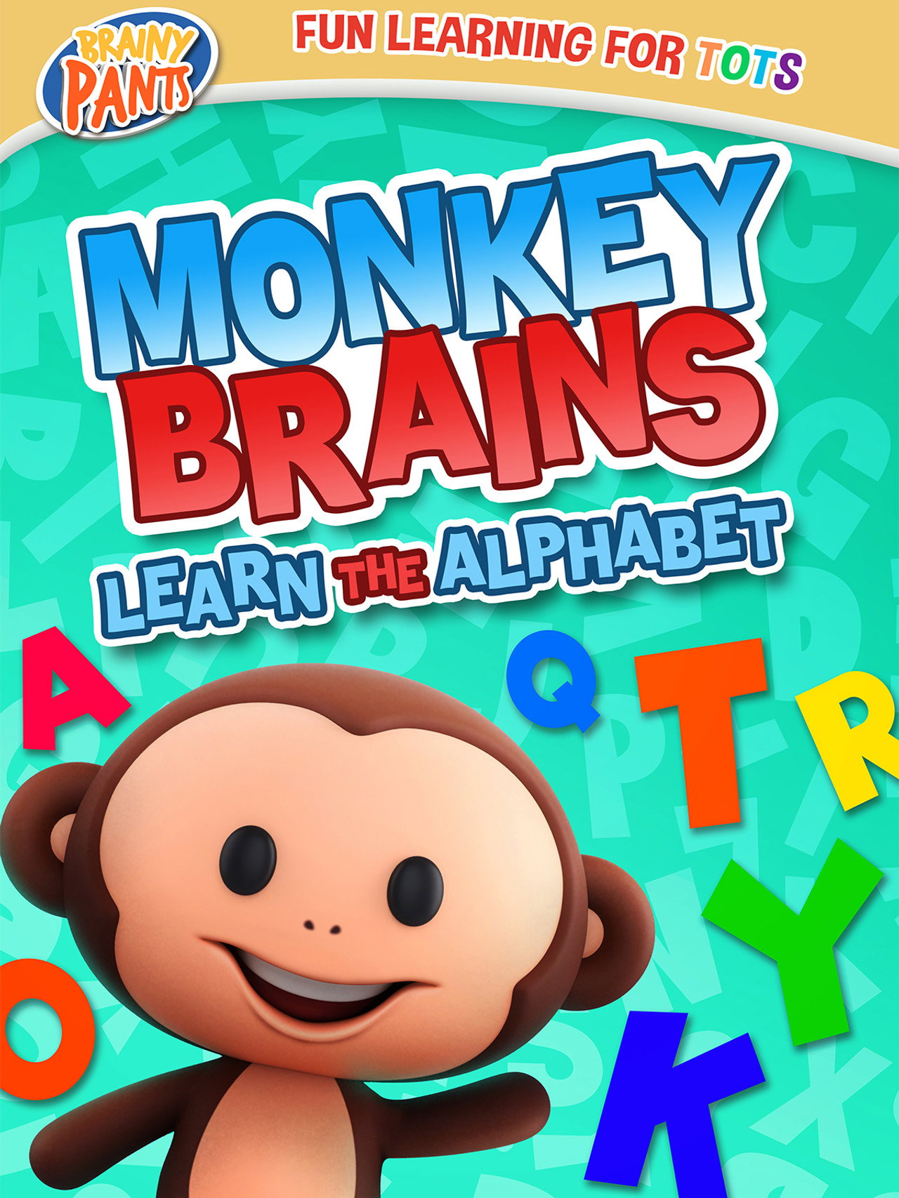 MonkeyBrains: Learn The Alphabet Backdrop