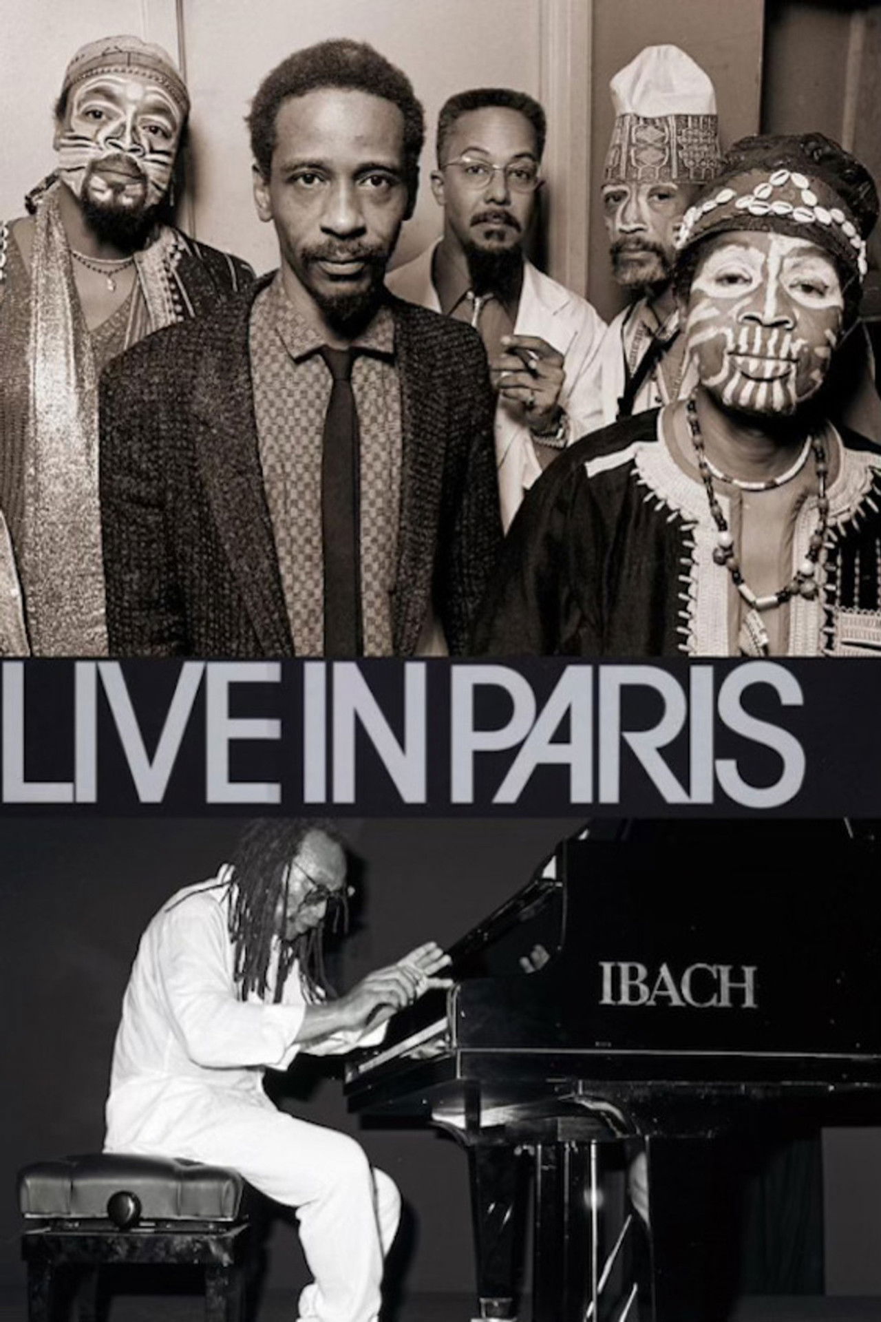 Art Ensemble of Chicago and Cecil Taylor, Live in Paris Backdrop