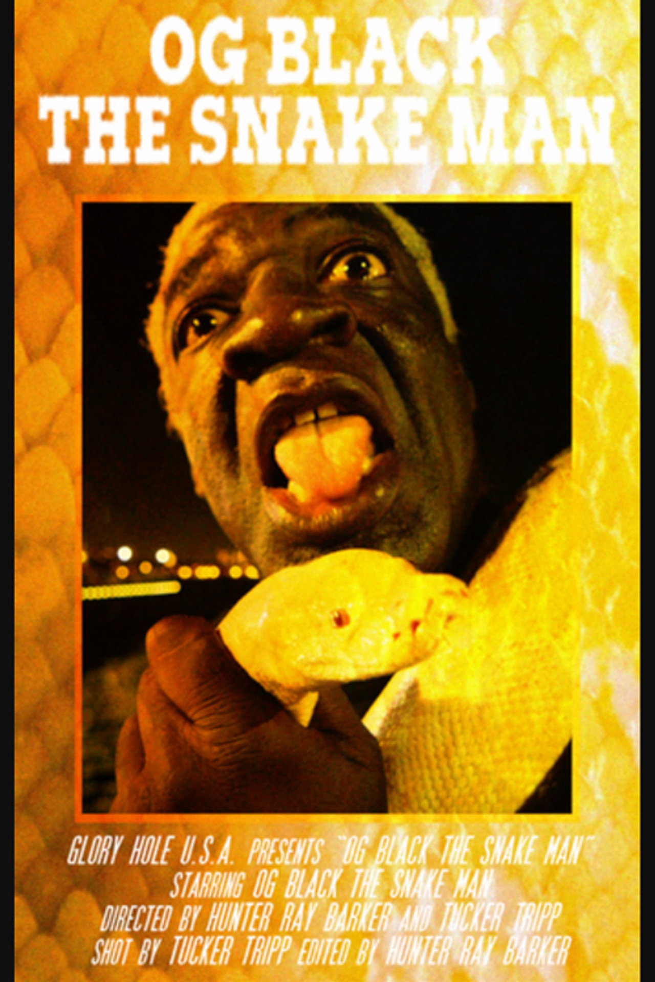 OG Black the Snake Man filmaffisch