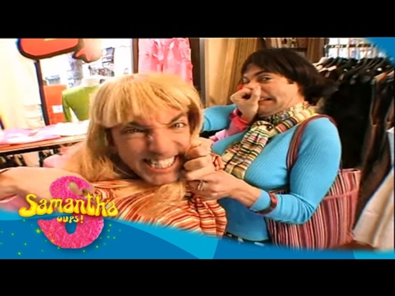 Samantha, Oups ! — Samantha continue son shopping