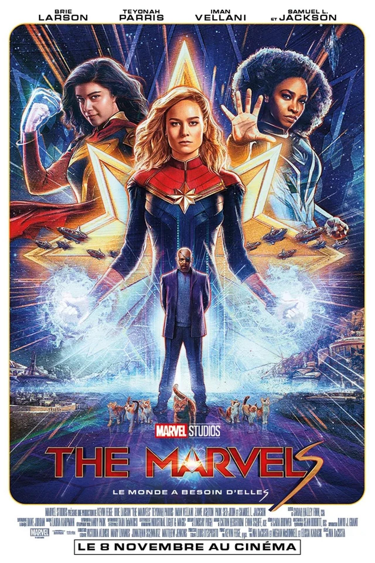 The Marvels poster