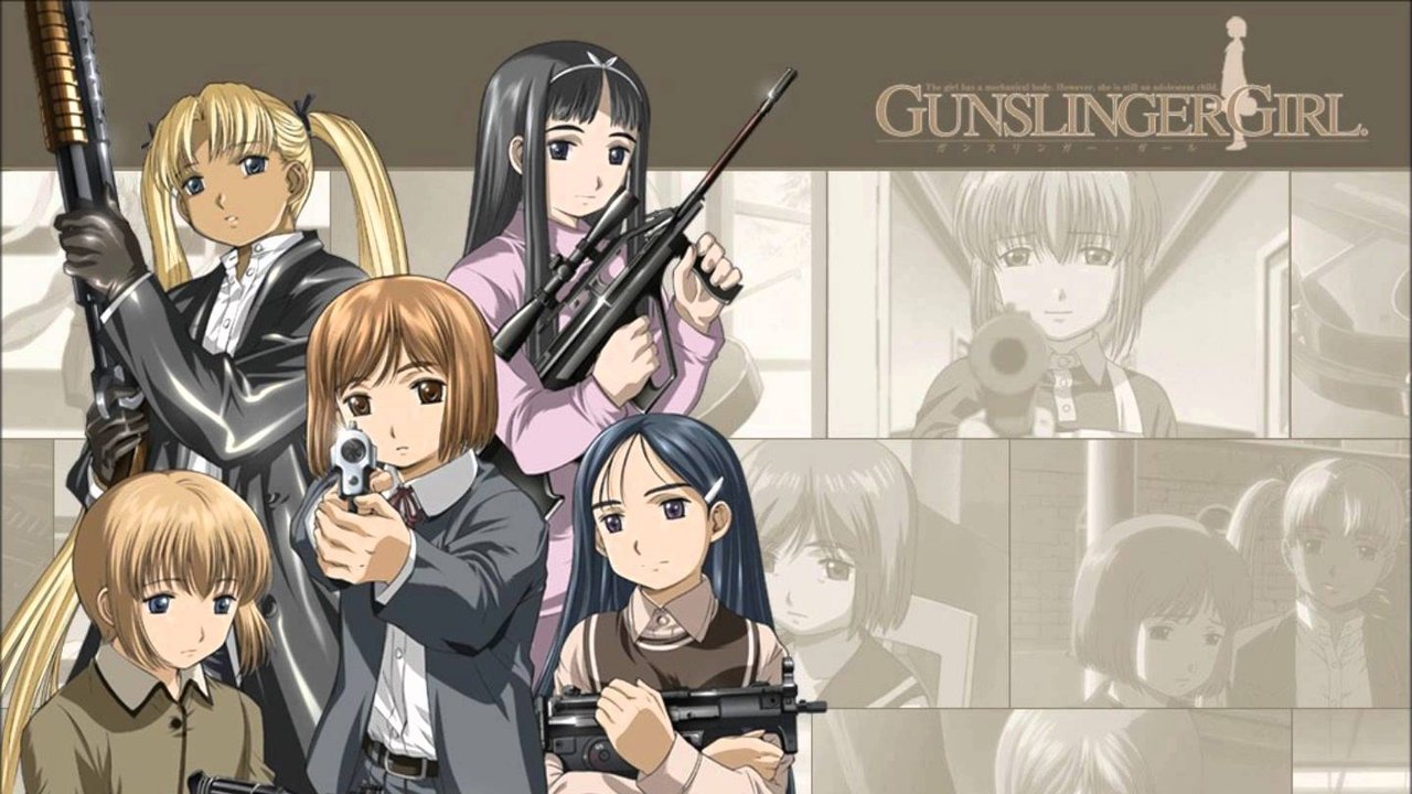 Behind the scenes from Gunslinger Girl