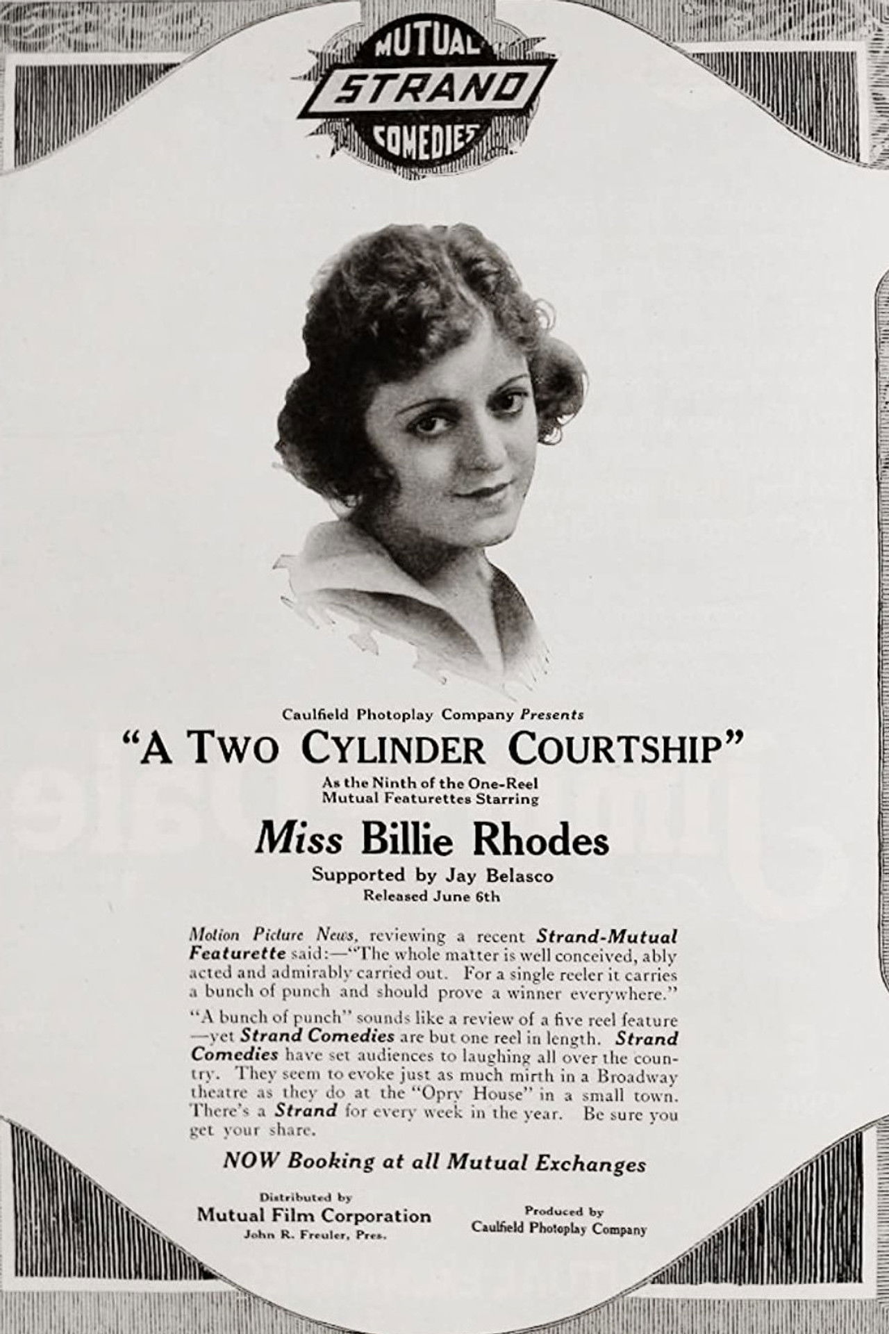 A Two Cylinder Courtship Backdrop