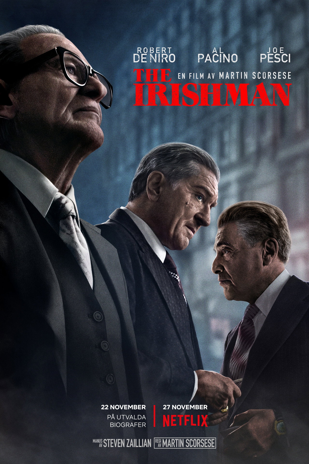 The Irishman filmaffisch