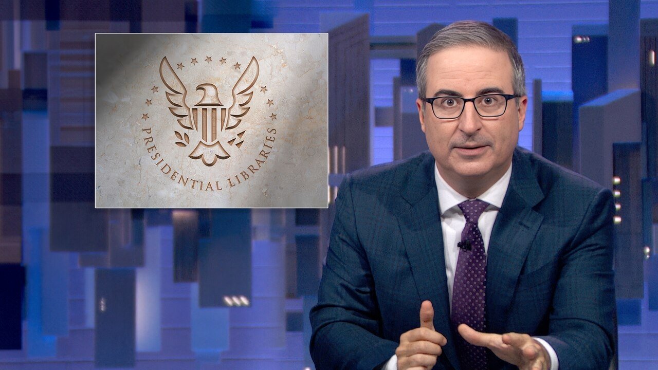 Last Week Tonight with John Oliver - Season 12 Episode 25 : October 5, 2025: Presidential Libraries