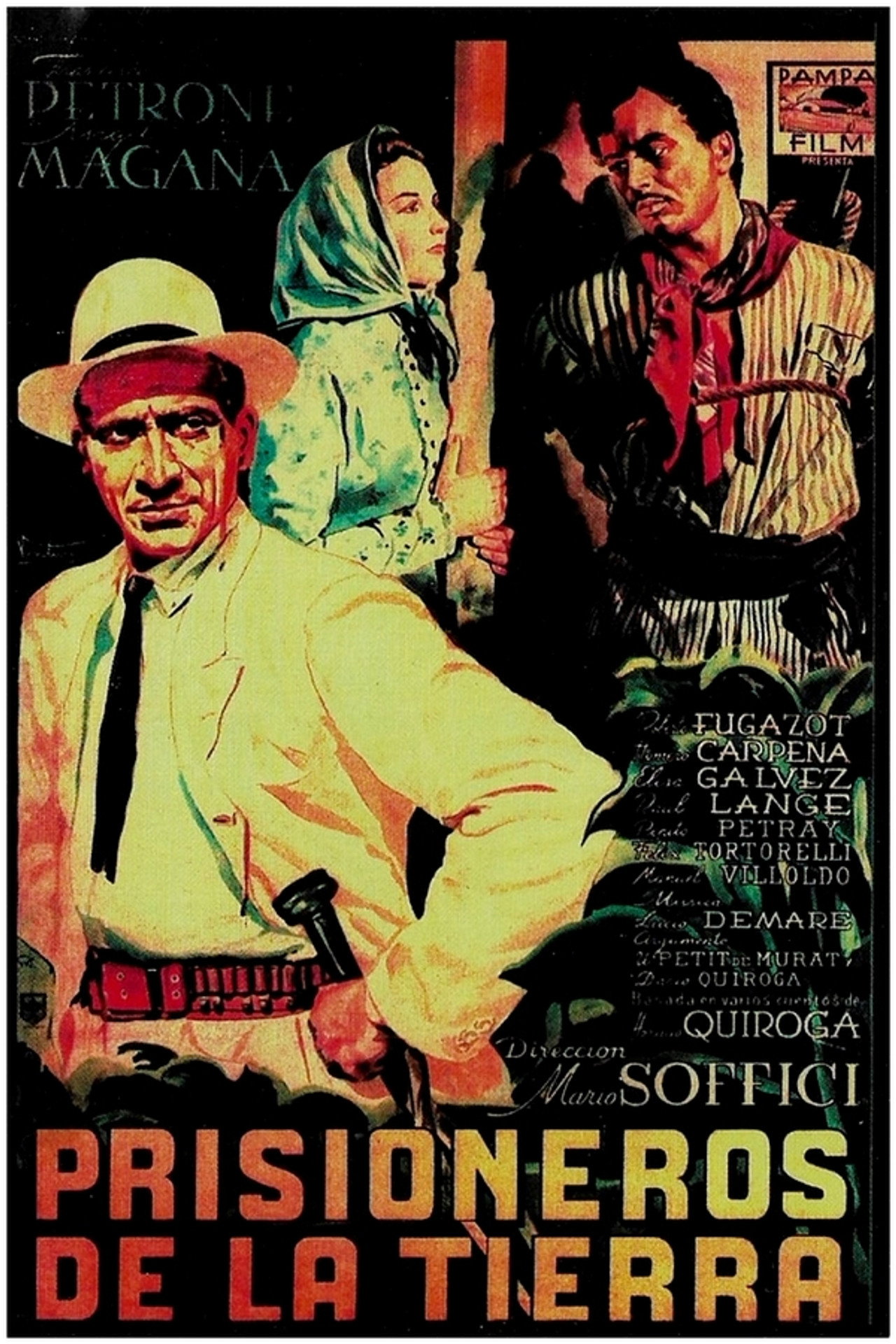 Prisioneros de la tierra filmaffisch