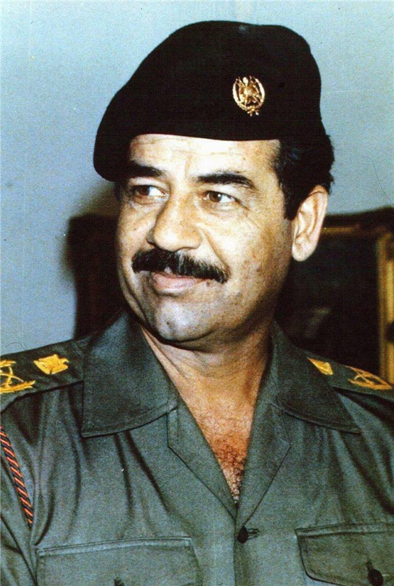 The Life and Times of Saddam Hussein Backdrop