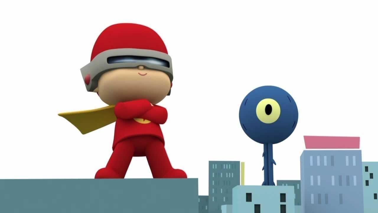 Pocoyo & The Space Circus background