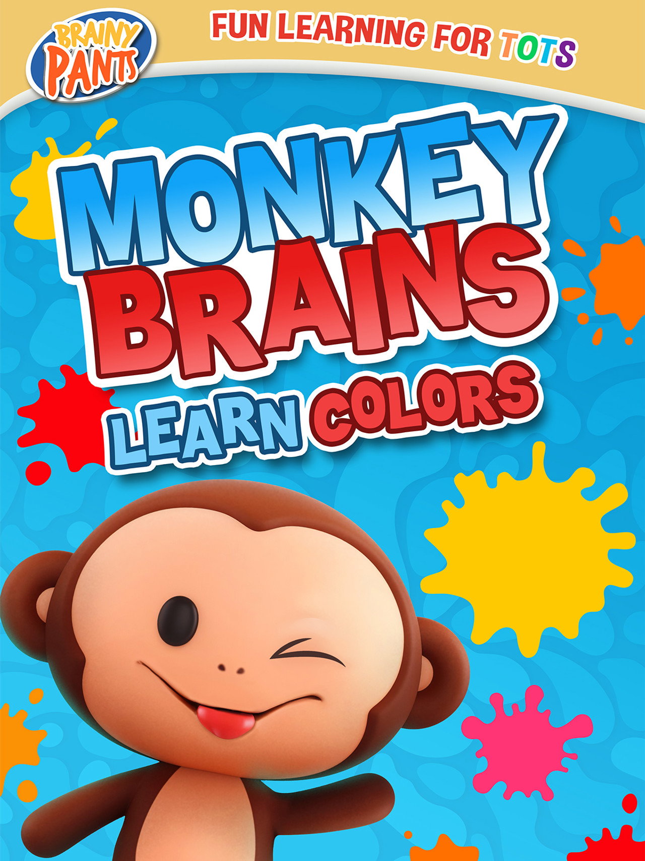 MonkeyBrains: Learn Colors Backdrop